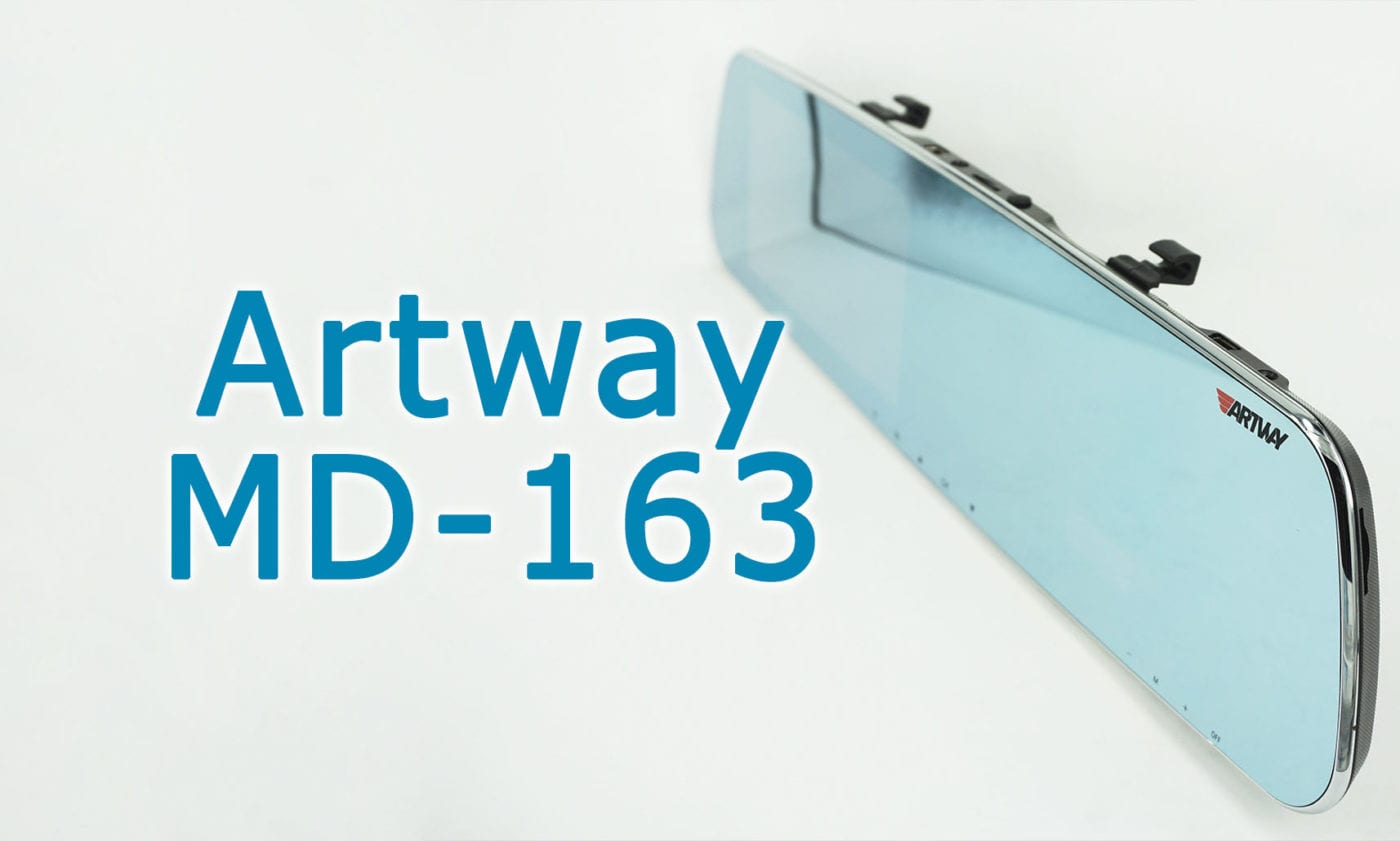 ARTWAY MD-163 GPS регистратор – зеркало – радар
