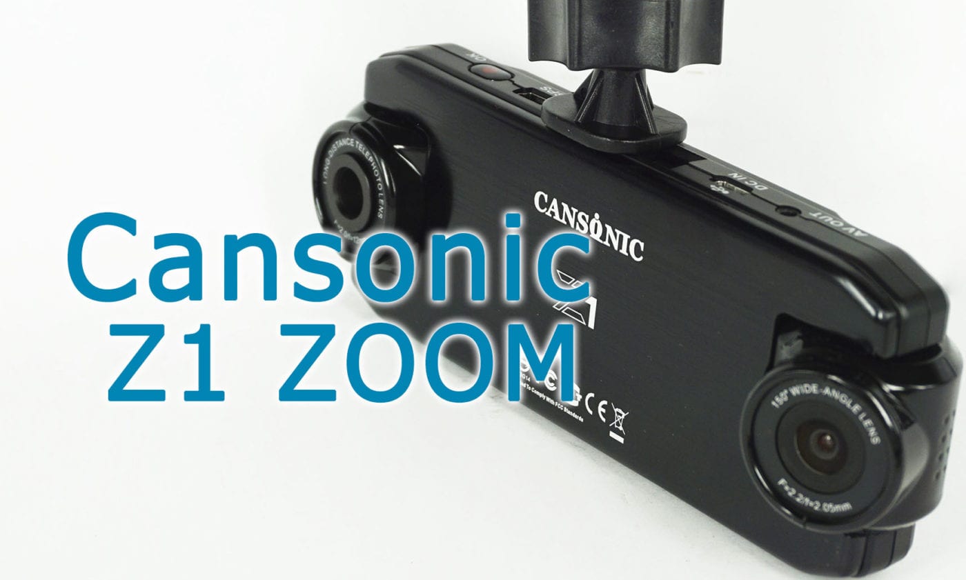 Обзор уникального 2-х канального регистратора CANSONIC Z1 ZOOM GPS