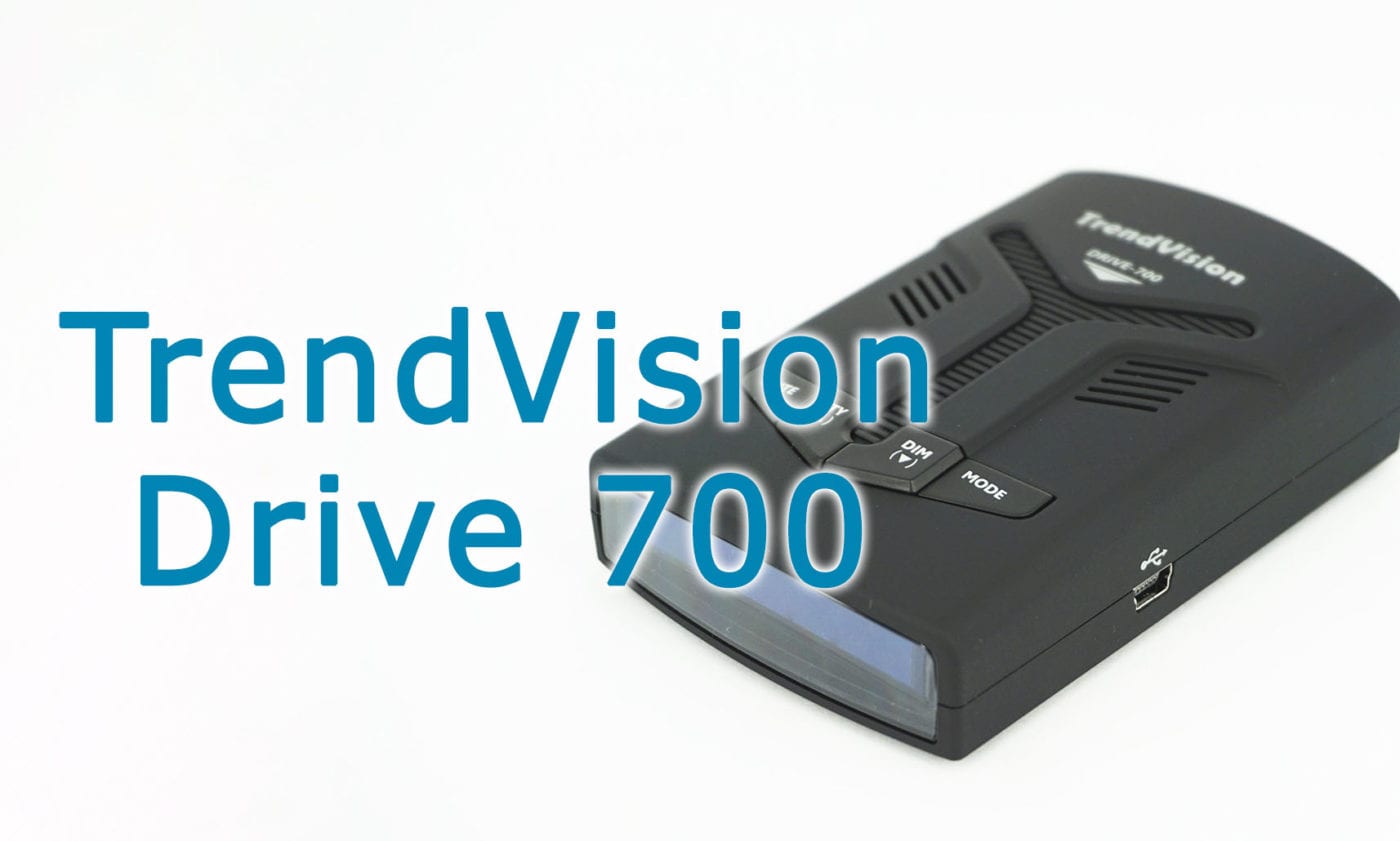 Обзор радар-детектора TrendVision DRIVE 700 GPS