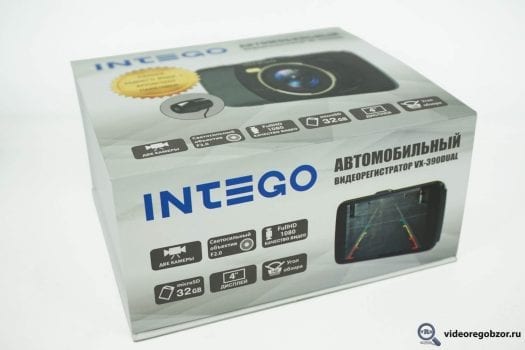 obzor intego vx 390 dual dvuhkanalnyiy registrator do 6 tyis 30