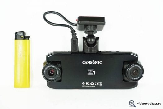obzor unikalnogo 2 h kanalnogo registratora cansonic z1 zoom gps 29