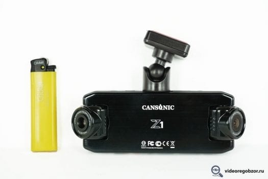 obzor unikalnogo 2 h kanalnogo registratora cansonic z1 zoom gps 30
