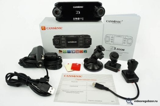obzor unikalnogo 2 h kanalnogo registratora cansonic z1 zoom gps 35