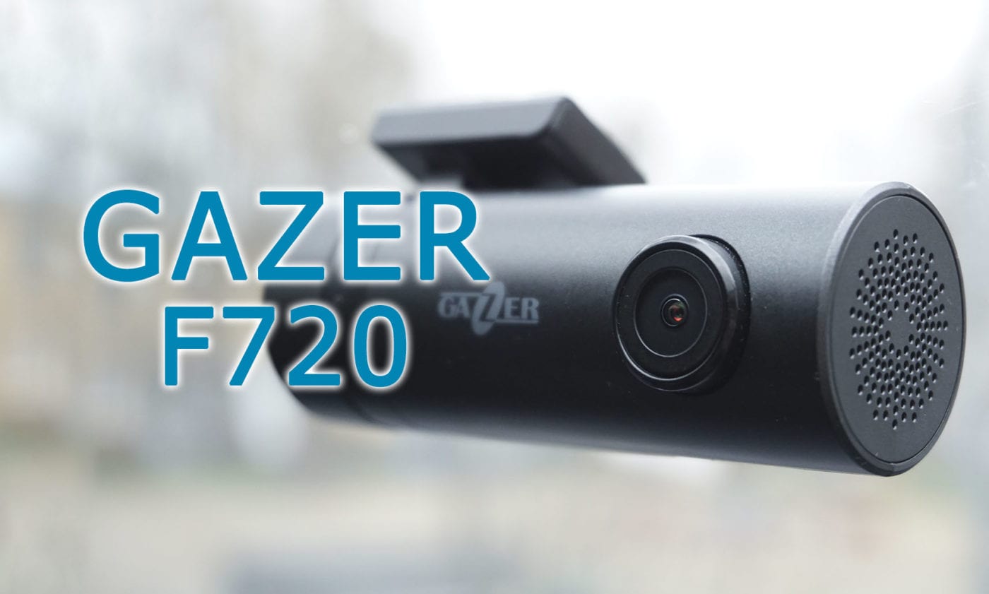Обзор видеорегистратора Gazer F720