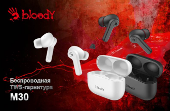Высокотехнологичные A4Tech Bloody M30 TWS – наушники для истинных любителей музыки с голосовым помощником