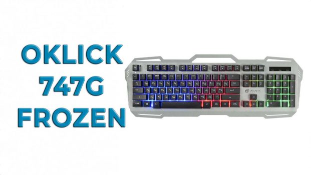 Обзор игровой клавиатуры OKLICK 747G FROZEN