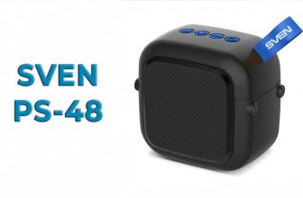 Обзор портативной колонки SVEN PS-48