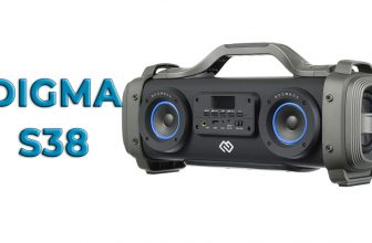 Обзор мощной портативной акустики Digma S-38