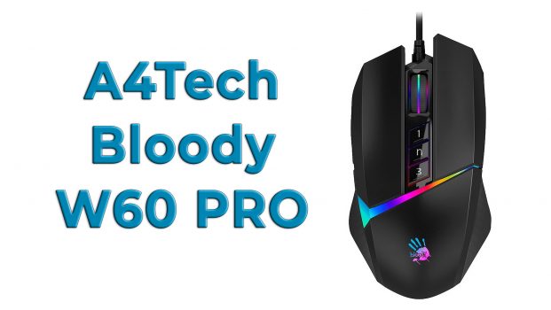 Обзор проводной игровой мыши A4TECH Bloody W60 pro