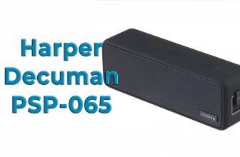 Обзор портативной колонки Harper Decuman PSP-065