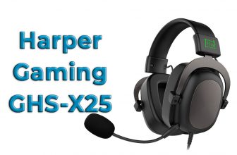 Комфортные игровые наушники Harper Gaming GHS-X25