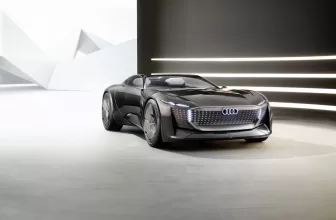 Концептуальный кабриолет Audi Skysphere с убирающимся рулевым колесом