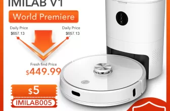 Умный робот-пылесос IMILAB V1 за 394.99$