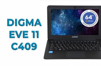 Обзор бюджетного ноутбука Digma EVE 11 C409