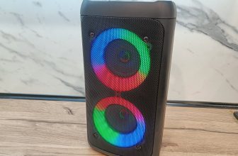 Компактная аудиосистема УРАЛ Молния 111: RGB подсветка и 40 Вт
