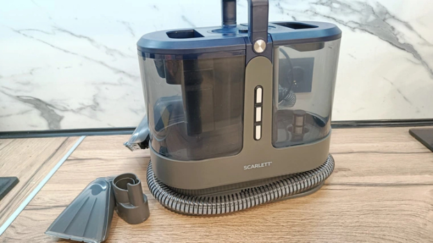 Обзор моющего пылесоса Scarlett SC-SC47W1 — химчистка в домашних условиях